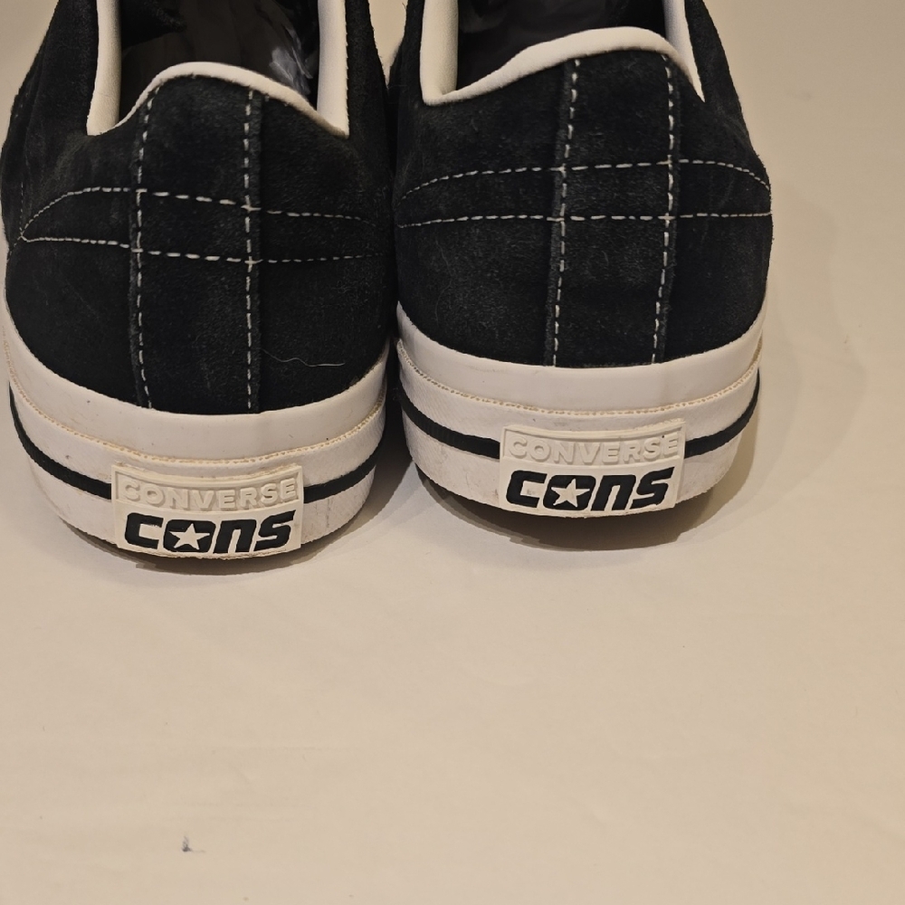 Men's Converse Star Black & White  Sneakers - Picture 3 of 9